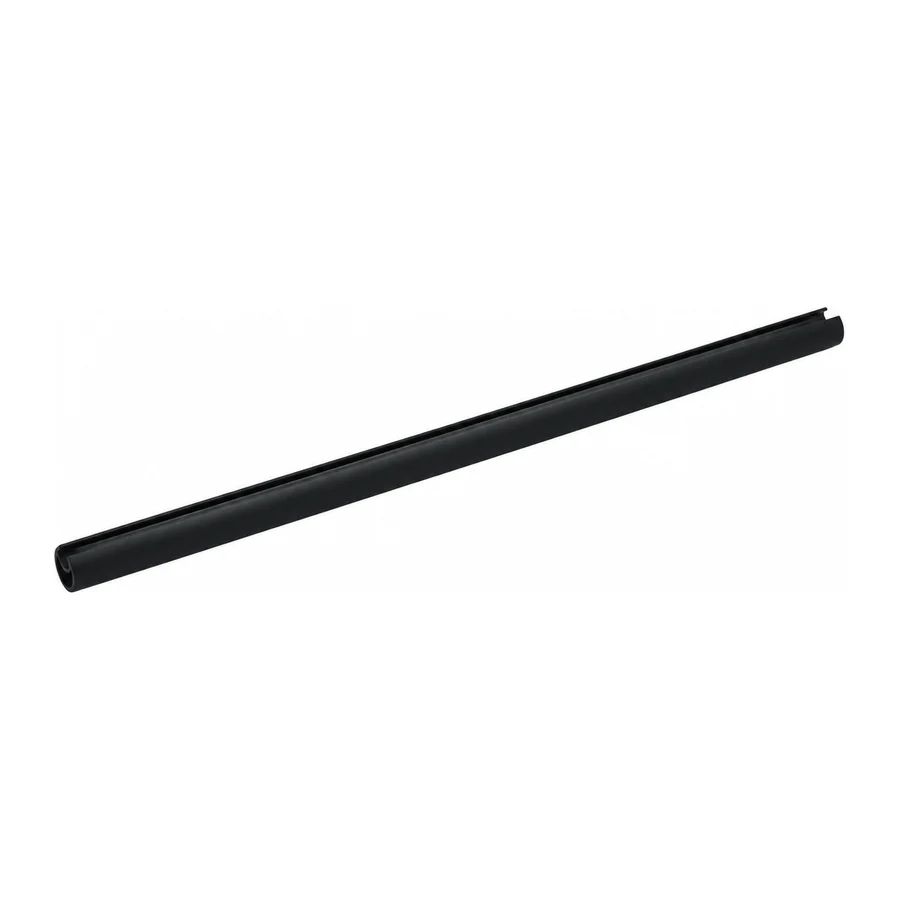 Handlebar tube, with full-length slot
