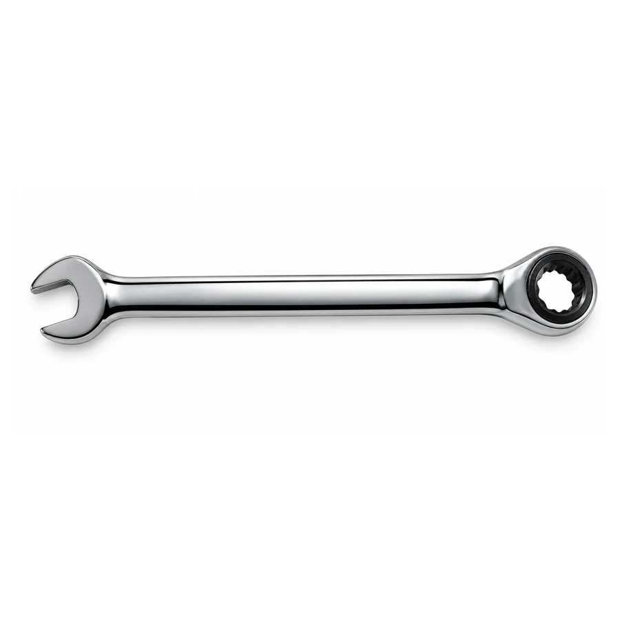 Ratcheting combination wrench, 8 mm