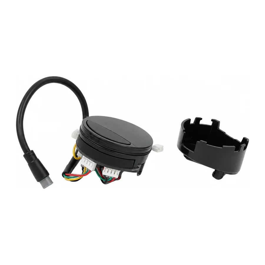 Dashboard, round display module, for 36 V 184 Wh vehicles