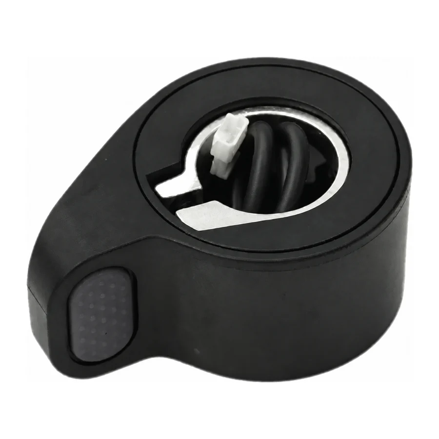 Throttle, thumb-type, rounded paddle