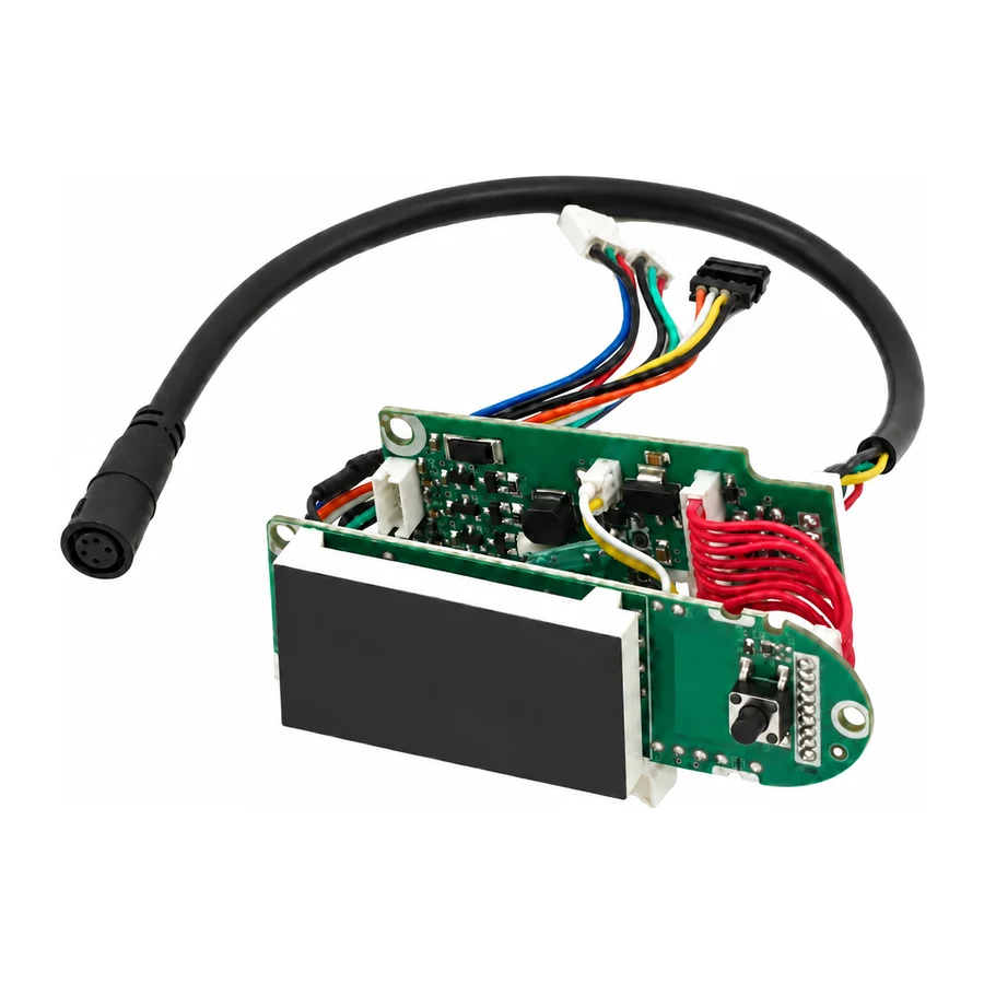 Dashboard display board, LCD, for 36 V 450 W vehicles