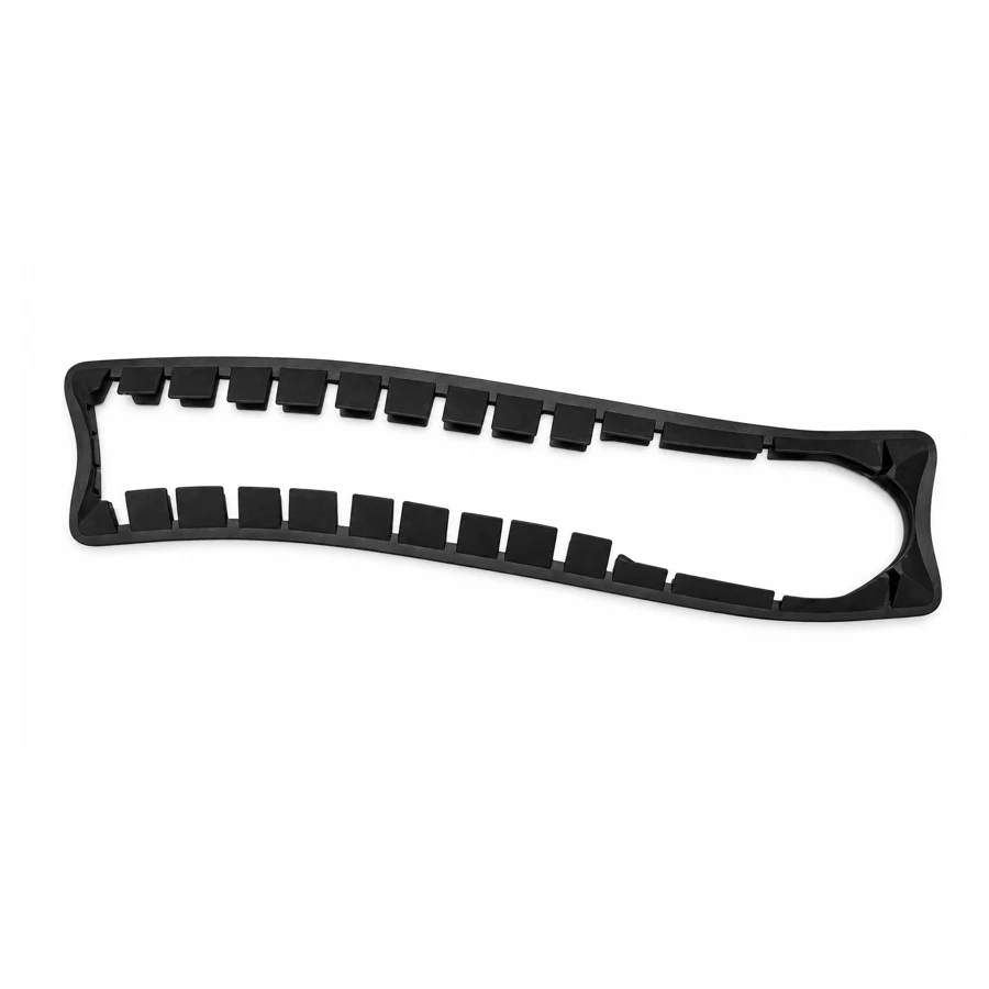 Silicone gasket, ribbed frame