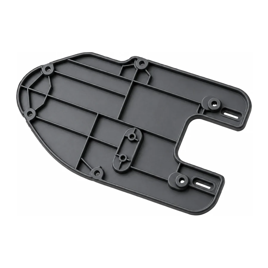 Base cover plate, black