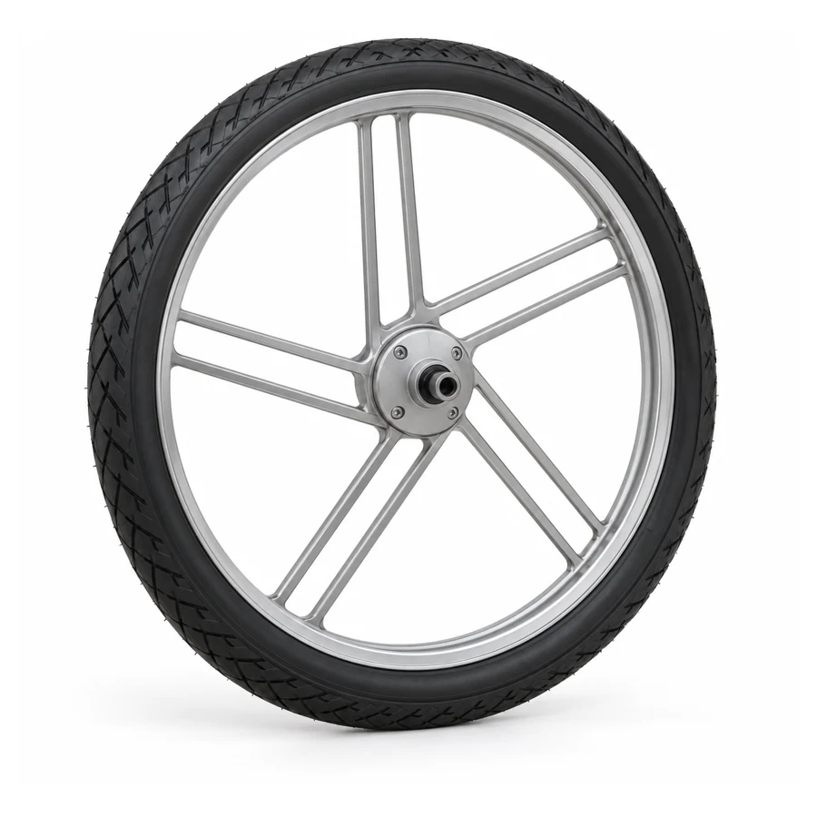 Front wheel assembly