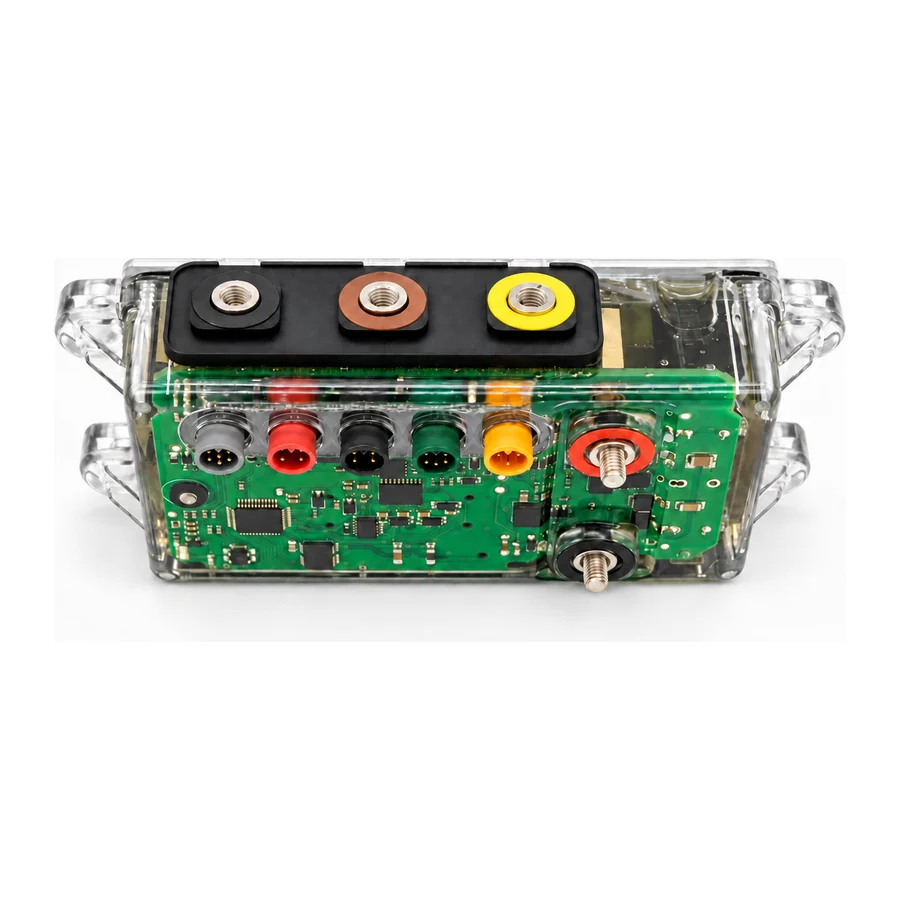Controller, 36 V, for 400 W motor, clear housing with phase sockets