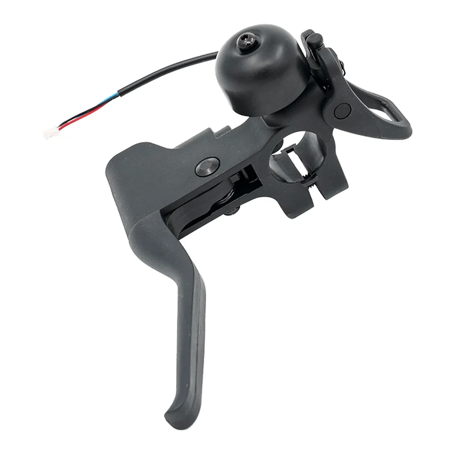 Brake lever with bell, grey