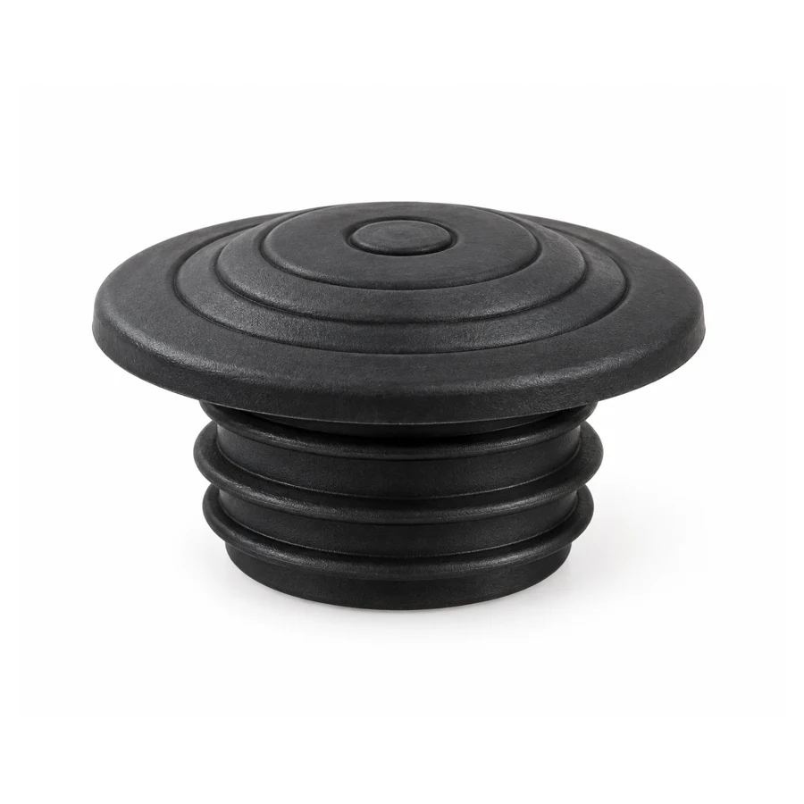 Front fork tube rubber plug