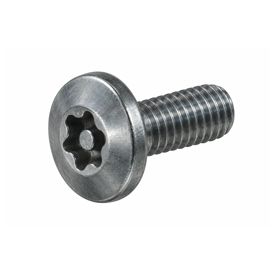 Torx security screw, disc head, M5×12